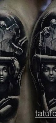 fotó egy tetováló szálról egy bábuval (tetoválás) (érték) - példa rajz - 012