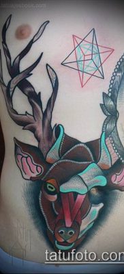 A NEW SCHOOL TATTOOS # 581 a minta érdekes változata, amely jól használható feldolgozásra és alkalmazásra, mint új iskolai tetoválás férfiaknak