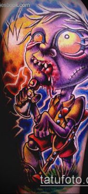 ÚJ ISKOLAI TETTÓK № 173 - a kép egyedi változata, amely könnyen használható felülvizsgálatra és alkalmazásra egy új iskolai gyermekkor tetoválásaként