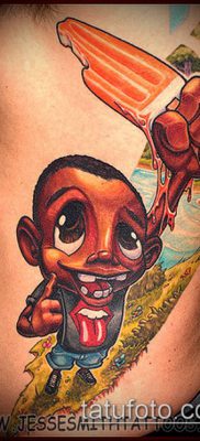 ÚJ SCHOOL TATTOOS № 898 - a minta egyedi változata, amely sikeresen használható az új iskola tetoválásaként történő feldolgozására és alkalmazására