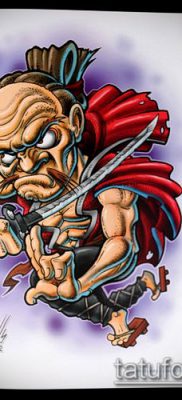 NEW SCOOL TATTOOS # 642 - a minta egyedi változata, amely könnyen használható változtatásra és tetoválásra az új iskolai gyermekkorból