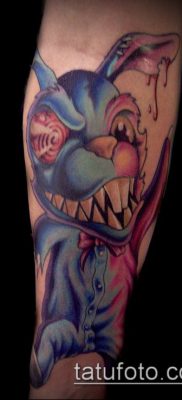 ÚJ ISKOLAI TEToválások # 821 - a minta hűvös változata, amely sikeresen használható feldolgozásra és tetoválásként történő alkalmazásra az új iskola stílusában