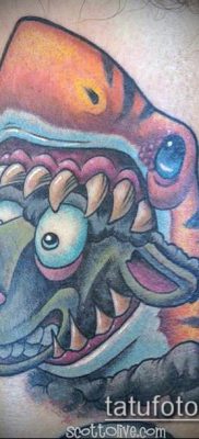 ÚJ ISKOLAI TETTÓZATOK # 551 - a kép hűvös változata, amely jól használható átalakításra és tetoválásként való alkalmazásra új iskolai realizmus