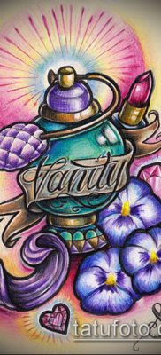 Az ÚJ ISKOLAI TETTÓK # 141 a rajz méltó változata, amely sikeresen használható átalakítására és tetoválására egy új iskola lányoknak