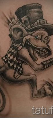 Egy majom tetoválás fotója példaként egy tetoválás jelentését bemutató cikkhez - tatufoto.ru - 31