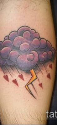 felhő tetoválás száma 16 a minta hűvös változata, amely könnyen használható a finomításhoz és felhő ég tetováláshoz