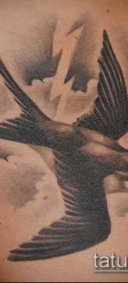 felhő tetoválás # 804 - a minta egyedi változata, amely sikeresen használható átalakításra és háttérfelhő tetoválásként történő alkalmazásra