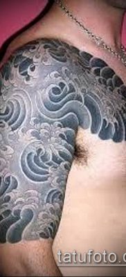 felhő tetoválás 51. szám - a minta érdekes változata, amely jól használható a felhők háttérének megváltoztatására és tetoválásként történő alkalmazására