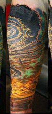 felhő tetoválás # 567 - a minta exkluzív változata, amely sikeresen használható a felhők megváltoztatására és felhelyezésére a vállán tetoválásként