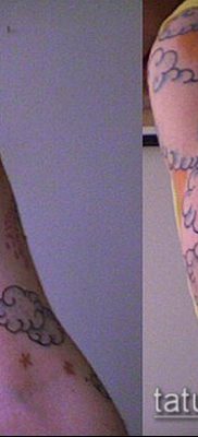 felhő tetoválás # 381 a minta érdekes változata, amely sikeresen használható átalakításra és tetoválásfelhőként való alkalmazásra