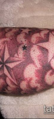 felhő tetoválás # 228 a minta méltó változata, amely sikeresen használható a koponya felhőben történő feldolgozásához és tetováláshoz