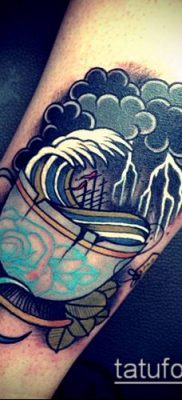 felhő tetoválás №667 - a kép méltó változata, amely sikeresen használható a felhő tetoválás szövegének finomítására és alkalmazására