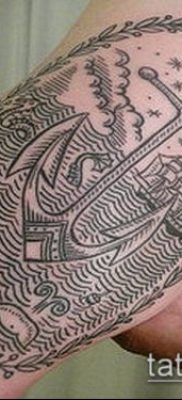 óceáni tetoválás száma 573 - a minta hűvös változata, amely könnyen használható átalakításhoz és tetováláshoz óceánhüvelyként