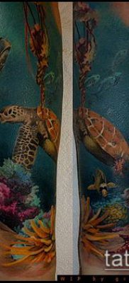 tetováló óceán 24 - a minta exkluzív változata, amely könnyen használható változtatásra és alkalmazásra tetováló óceánként körben