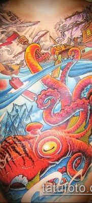 863 óceáni tetoválás - a minta érdekes változata, amely könnyen használható felülvizsgálathoz és rajzoláshoz, mint egy tetováló óceán körben