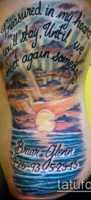 óceáni tetoválás # 872 - a minta méltó változata, amely könnyen használható a tenger körkörös tetoválásaként történő feldolgozásához és alkalmazásához