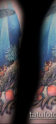 tetoválás óceán # 457 a minta méltó változata, amely sikeresen használható feldolgozásra és alkalmazásra tetováló óceánként