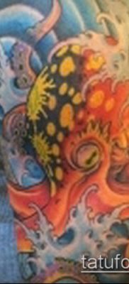 óceán tetoválás száma 791 - a minta érdekes változata, amely sikeresen használható feldolgozásra és tetováló óceánhüvelyként történő alkalmazásra