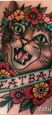 fotó a régi iskolai tetoválásról, kelt 2017. augusztus 21 -én # 109 - Old school tetoválás -