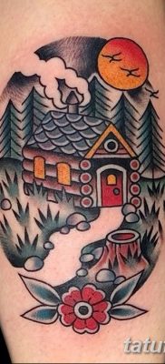 fotó a régi iskolai tetoválásról, dátum: 2017.08.01 №113 - Old school tetoválás -