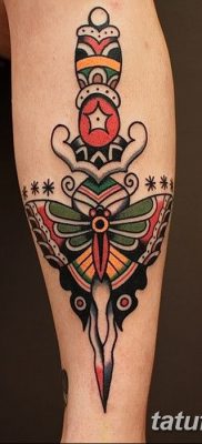 fotó a régi iskolai tetoválásról, dátum: 2017.08.01 №030 - Old school tetoválás -