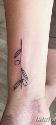 fotografija tetovaže grane masline od 13.11.2017. №006 - tetovaža maslinove grančice -