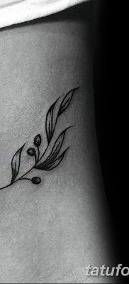fotografija tetovaže grane masline od 13.11.2017. №022 - tetovaža maslinove grančice -