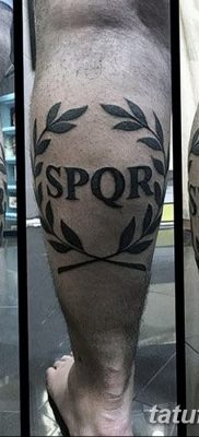 fotografija tetovaže grane masline od 13.11.2017. №048 - tetovaža maslinove grančice -