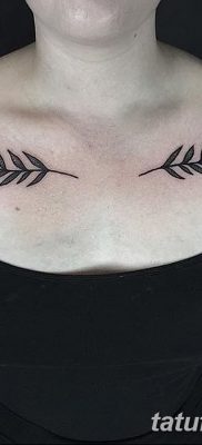 fotografija tetovaže maslinove grančice od 13.11.2017. №078 - tetovaža maslinove grančice -