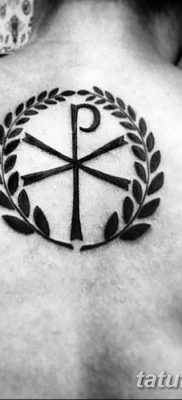 fotografija tetovaže grane masline od 13.11.2017. №096 - tetovaža maslinove grančice -