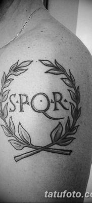 fotografija tetovaže grane masline od 13.11.2017. №097 - tetovaža maslinove grančice -