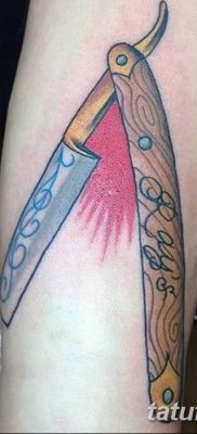 фото татуировка опасна самобръсначка от 27.10.2017 г. №002 - татуировка опасна самобръсначка -