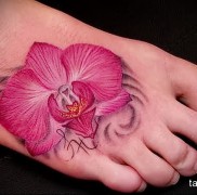 Az orchidea tetoválás jelentése 25