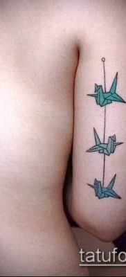 Fénykép origami tetoválásról (Tattoo origami példa) (érték) - példa rajz - 007