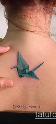 Fotó origami tetoválásról (Tattoo origami példa) (érték) - példa rajz - 019