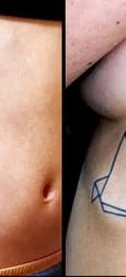 Fotó origami tetoválásról (Tattoo origami példa) (érték) - példa rajz - 020