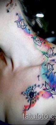 Fotó origami tetoválásról (Tattoo origami példa) (érték) - példa rajz - 031