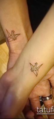 Fotó origami tetoválásról (Tattoo origami példa) (érték) - példa rajz - 038