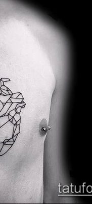 Fotó origami tetoválásról (Tattoo origami példa) (érték) - példa rajz - 051