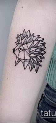 Fotó origami tetoválásról (Tattoo origami példa) (érték) - példa rajz - 055