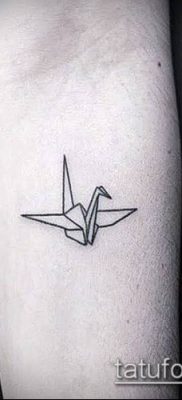 Fotó origami tetoválásról (Tattoo origami példa) (érték) - példa rajz - 060