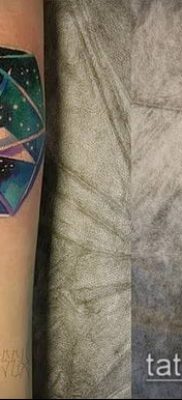 Fotó origami tetoválásról (Tattoo origami példa) (érték) - példa rajz - 071