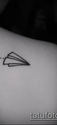Fotó origami tetoválásról (Tattoo origami példa) (érték) - példa rajz - 082