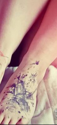 Fotó origami tetoválásról (Tattoo origami példa) (érték) - példa rajz - 088