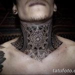 Fotódísz a nyak tetoválásán 2019.07.10. №001 - nyak tetoválás -