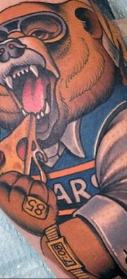 Fotó egy tetováló vigyormedve rajzáról 2020.02.02. №030 -tetováló vigyormedve-