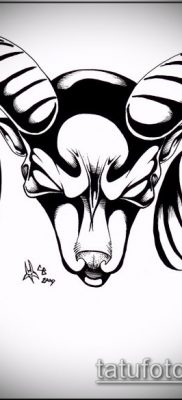 Kos tetoválás fotó (jelentése) - példa egy érdekes tetoválási rajzra - 049