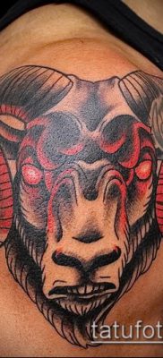 Kos tetoválás fotó (érték) - példa egy érdekes tetoválási rajzra - 023