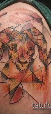 Kos tetoválás fotó (jelentése) - példa egy érdekes tetoválási tervre - 017