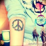 fotó a tetoválás pacifizmusáról - a béke jele 2018.11.14. №001 - Tetováláspacifizmus -